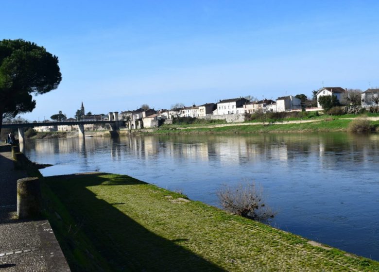 "Tras las huellas de Robin" la Dordoña en Sainte-Foy-La-Grande