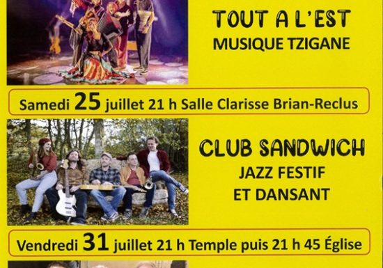 Concert pour deux trompettes et deux orgues dans le cadre des 36èmes Musitinéraires en Pays Foyen