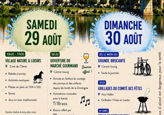 Fête locale de Port-Sainte-Foy-et-Ponchapt « Fête du Port »