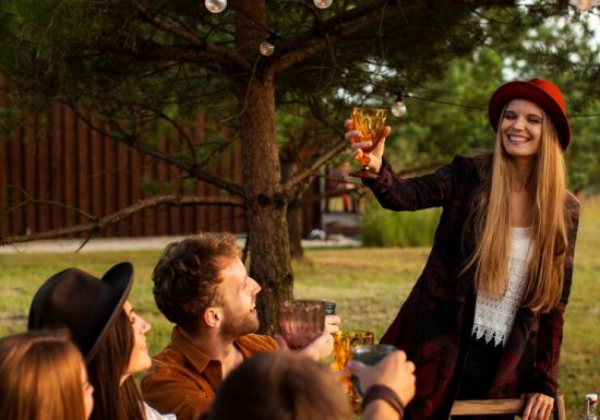 Marché gourmand au domaine de Golse