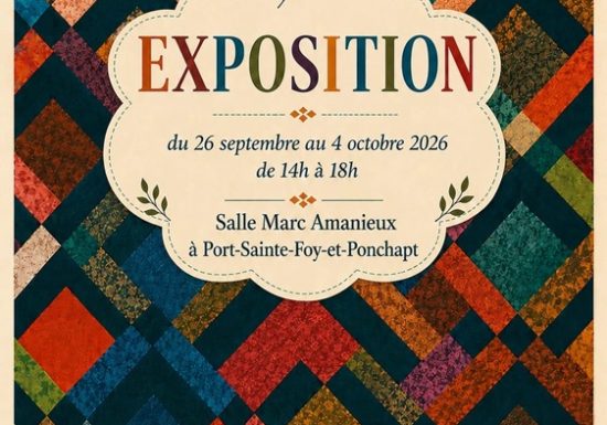 Exposition de Patchwork en Pays Foyen