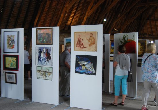 51ième exposition de peintures et sculptures au château de Duras