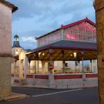 Petit marché du dimanche matin à Pellegrue