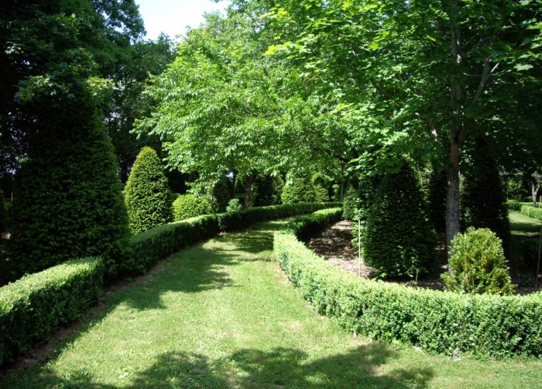 Garten des Château Pierrail